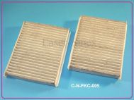 Komplet dwoch FILTROW kabinowych z weglem aktywnym, filtry klimatyzacji, przeciwpylkowy filtr ALFA ROMEO - Zamiennik FILTRON K1105A-2x